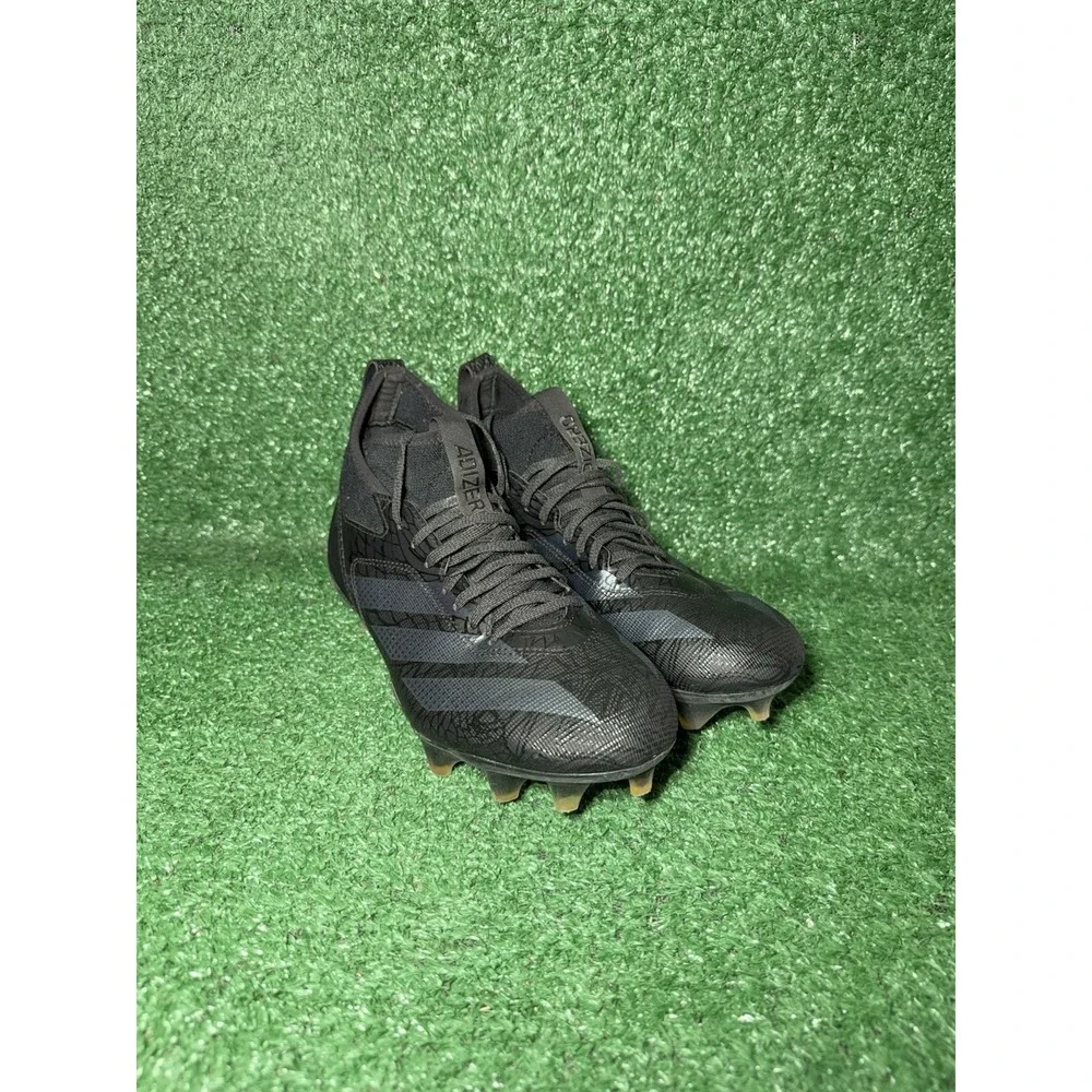 Adidas Adizero Electric Football Cleats Black Sport Shoes Mens Size 8 IH0885
